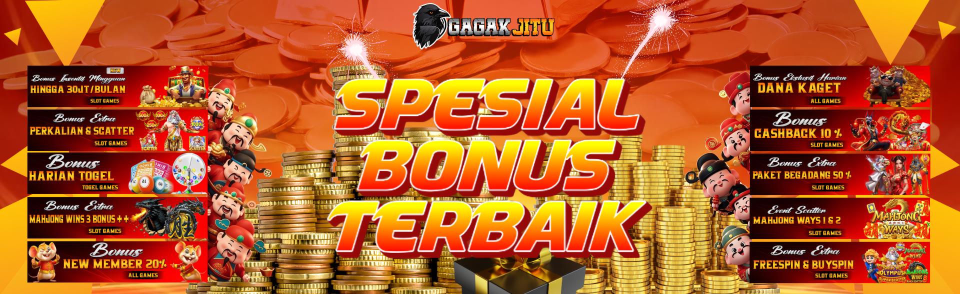 BONUS TERSEDIA